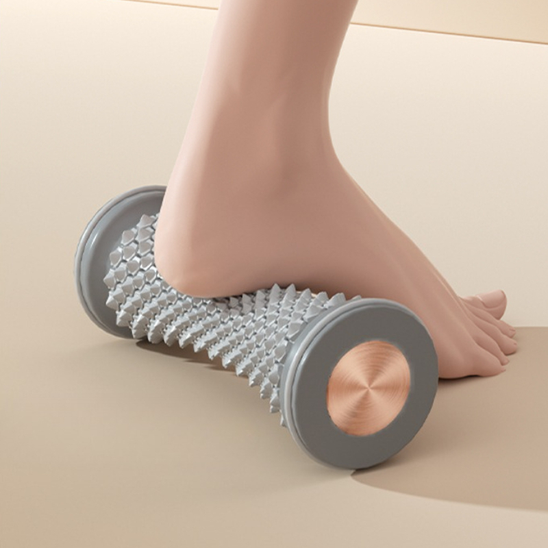 Yoga Fitness Board - フットレッグローラーマッサージャーヨガ足底筋膜ホームフィットネス指圧ボード深部筋肉リラクゼーションマッサージ人間工学に基づいた