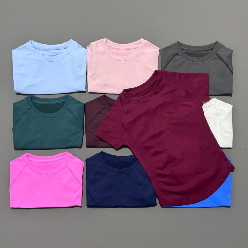 Yoga Fitness Body - Histello 女性半袖スリムフィットシームレスヨガボディスーツ彫刻ボディシェイパー通気性ランニングジムピラティスフィットネスシャツ