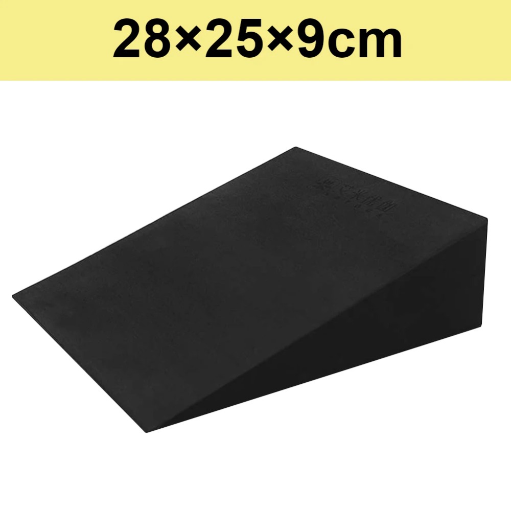 Yoga Fitness Board - 1/2 個ヨガウェッジブロック EVA フォームヨガウェッジストレッチスラントボードエクササイズヨガブロックピラティスウェッジスクワットフィットネスアクセサリー