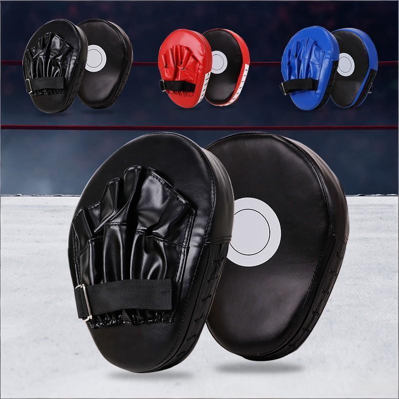 Boxing Punching Bag - 湾曲型ボクシングパンチミット、衝撃吸収MMAムエタイトレーニングパッド、ホームジム武道練習用