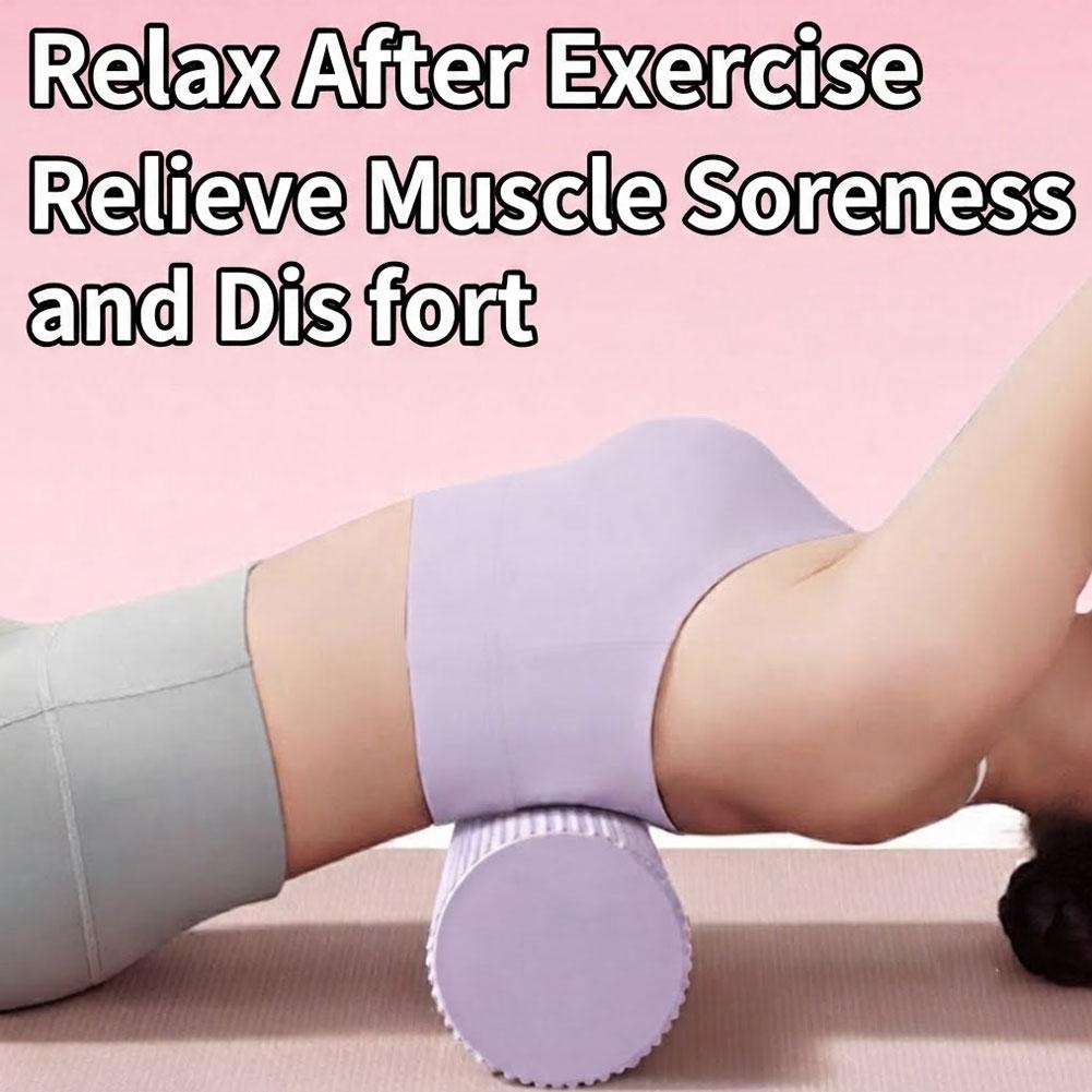 Yoga Fitness Body - ヨガフォームローラー EVA 高密度ヨガコラムローラー ピラティスフォームローラー エクササイズバックマッサージローラー ホームフィットネス機器