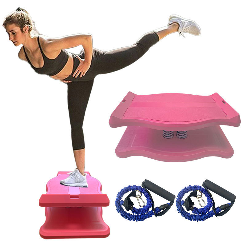 Yoga Fitness Board - ヨガフィットネス滑り止めバランスボード 家庭用高強度リハビリトレーニングバランスボード