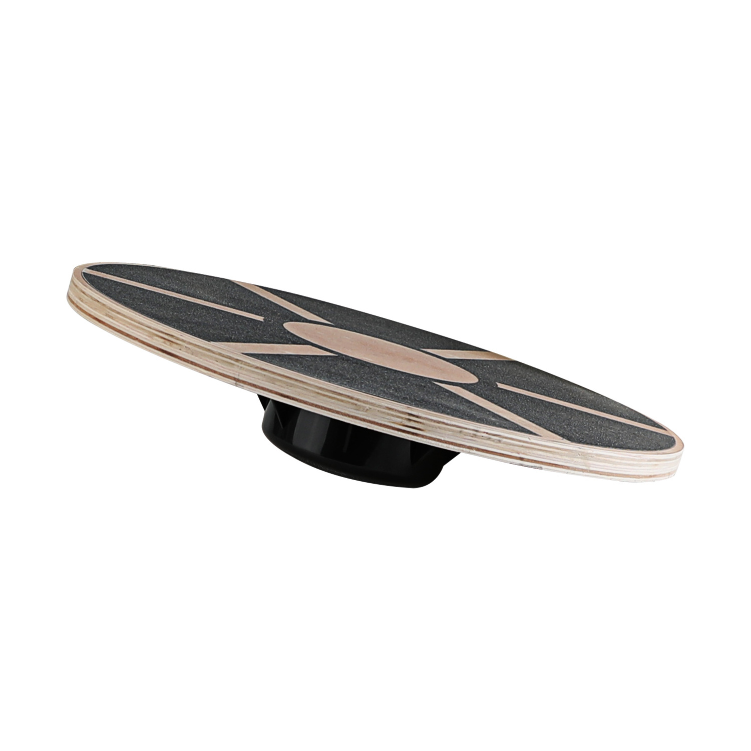 Yoga Fitness Board - 高品質カスタム安定性トレーナー滑り止め丸型回転木製フィットネスヨガバランスボード