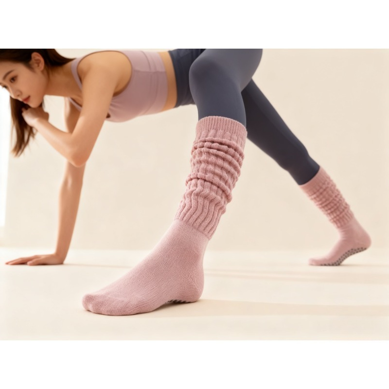 女性用コットン滑り止めピラティスソックス、ヨガフィットネス用 - Yoga Fitness Gym のレビューと価格