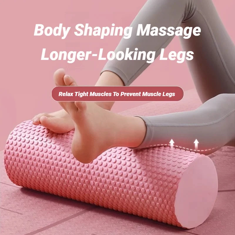 30x10cm EVAテクスチャードフォームローラー 筋膜マ - Yoga Fitness Body のレビューと価格