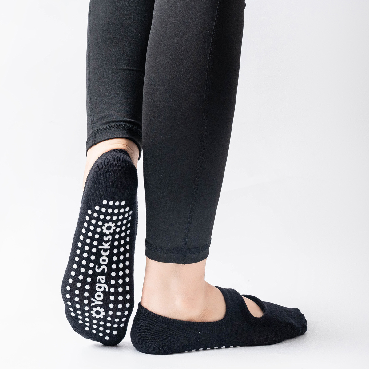 高品質の女性ヨガソックス滑り止め通気性バックレスピラティスソ - Yoga Fitness Gym のレビューと価格
