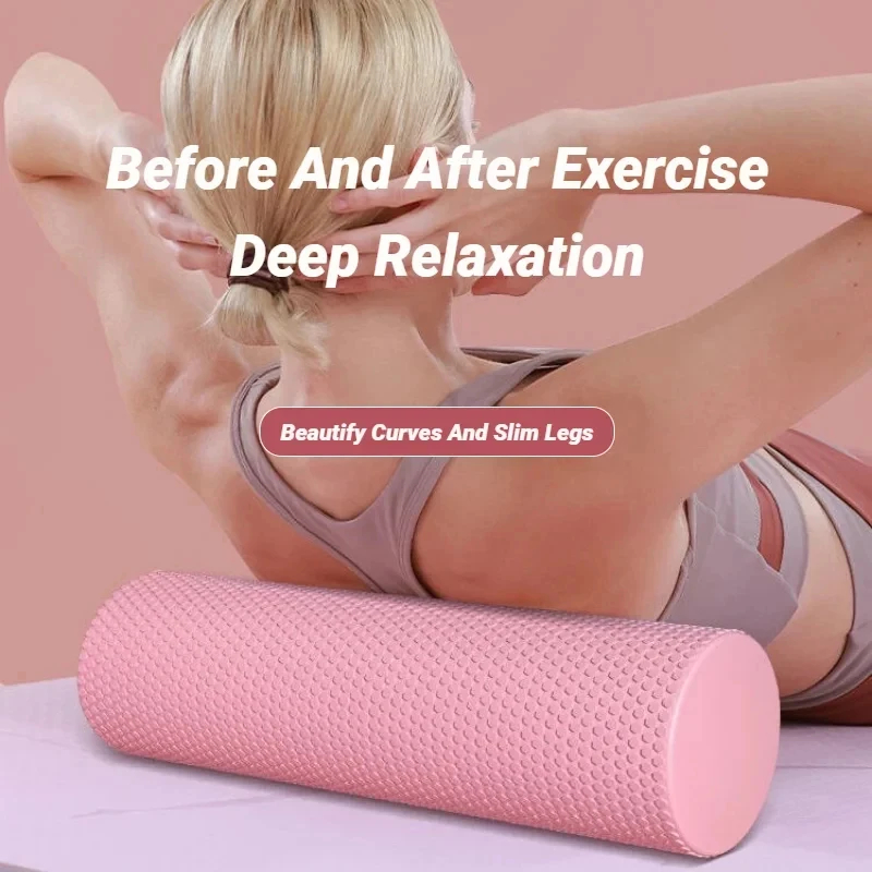 六角形のEVAフォームヨガローラー、10cm×30cmのマッ - Yoga Fitness Massage のレビューと価格