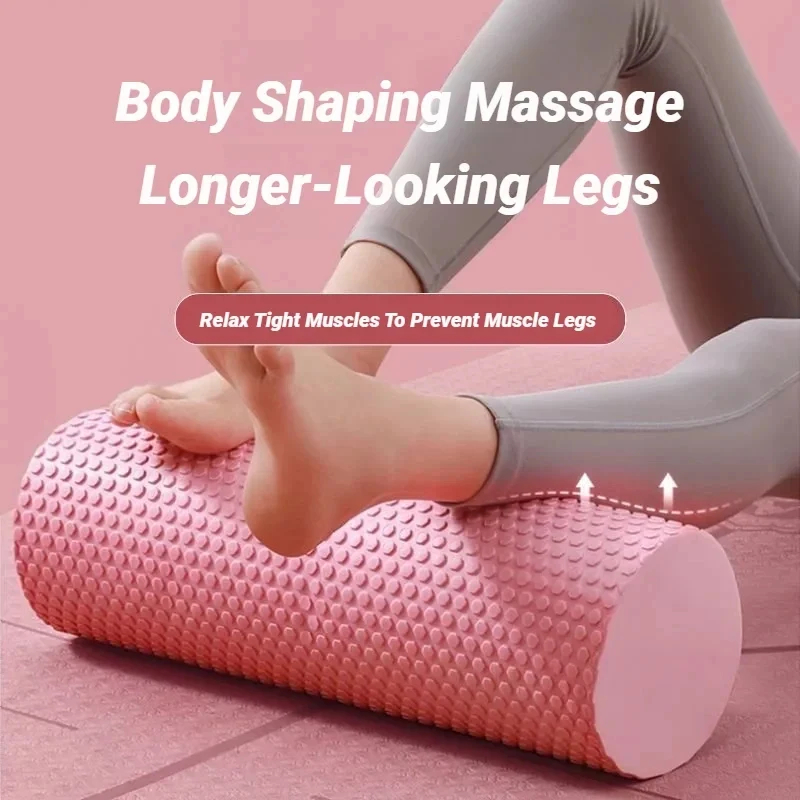 六角形のEVAフォームヨガローラー、10cm×30cmのマッ - Yoga Fitness Massage のレビューと価格