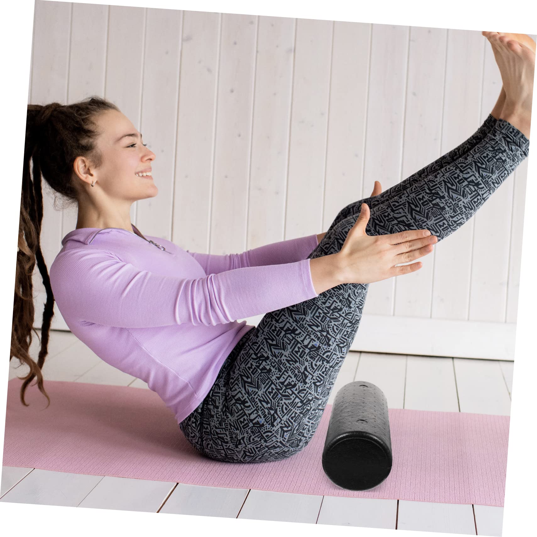 EPP ヨガフォームローラーフィットネスポータブルピラティス - Yoga Fitness Exercises のレビューと価格