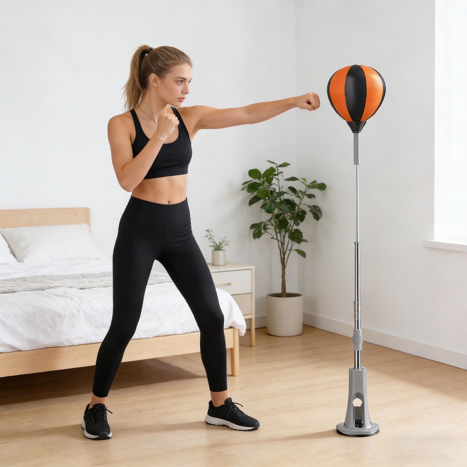 パンチングバッグスタンド付き ボクシングトレーナー 吸盤ベー - Boxing Punching Bag のレビューと価格