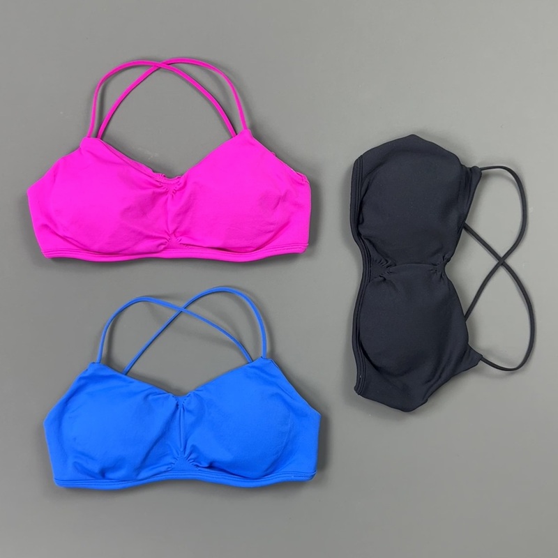 HISTELLO フロントシャーリングクロスバックスポーツブ - Yoga Fitness Body のレビューと価格