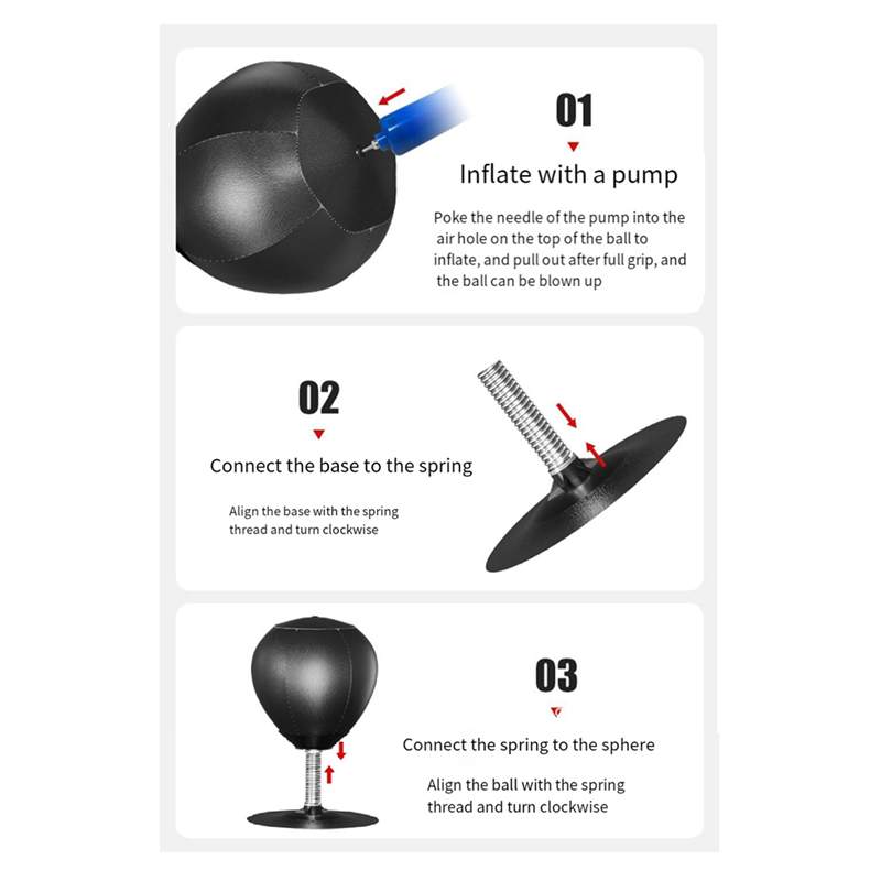 FBIL-デスクトップボクシングパンチングバッグストレスリリ - Boxing Punching Bag のレビューと価格
