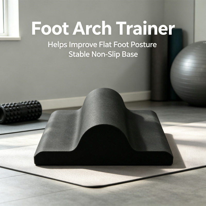 長い曲線状のアーチ型フォームトレーニングボード足首強化トレー - Yoga Fitness Board のレビューと価格