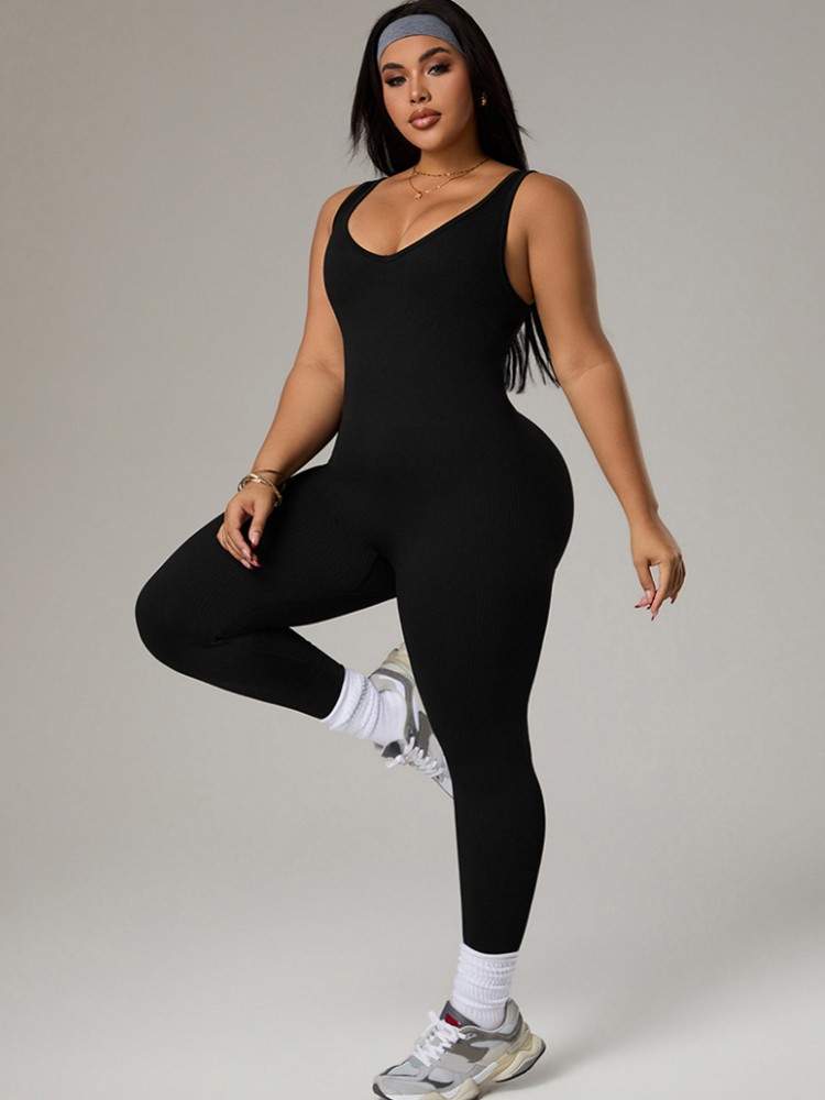 プラスサイズの女性用トラックスーツ、ジムワークアウトスポーツ - Yoga Fitness Gym のレビューと価格