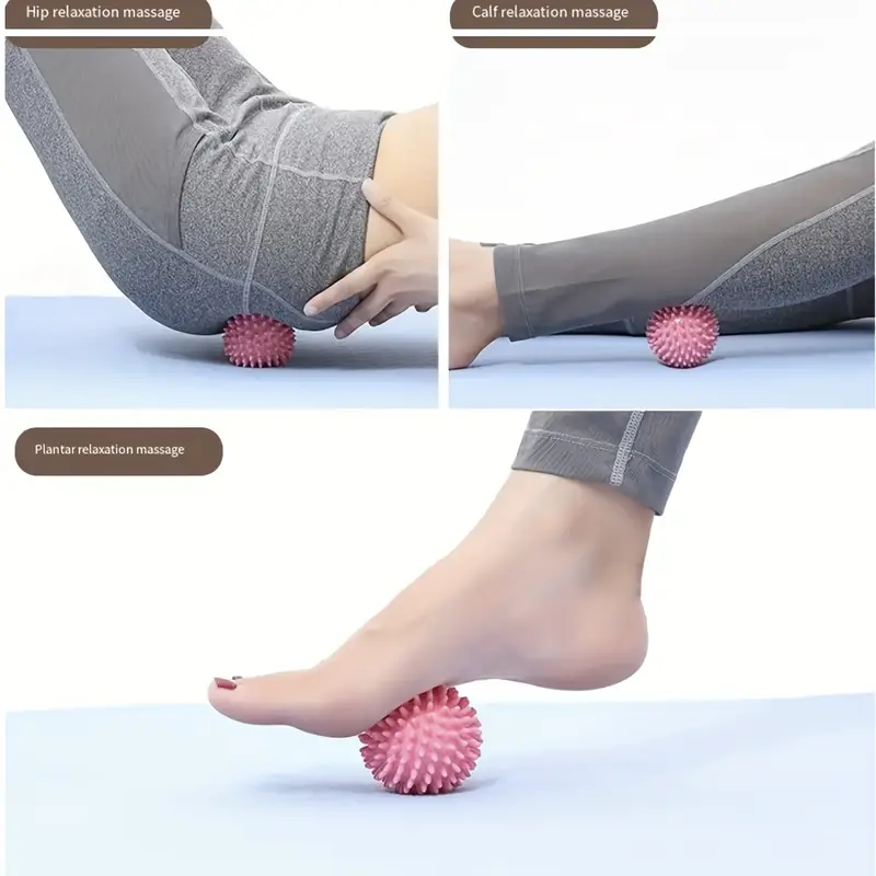 ハリネズミマッサージボールヨガ筋膜ボールスポーツフィットネス - Yoga Fitness Massage のレビューと価格