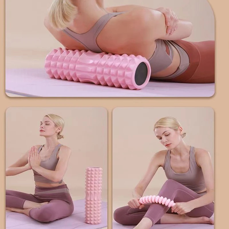 中空フォームローラー 45 センチメートルヨガブロックマッサ - Yoga Fitness Body のレビューと価格