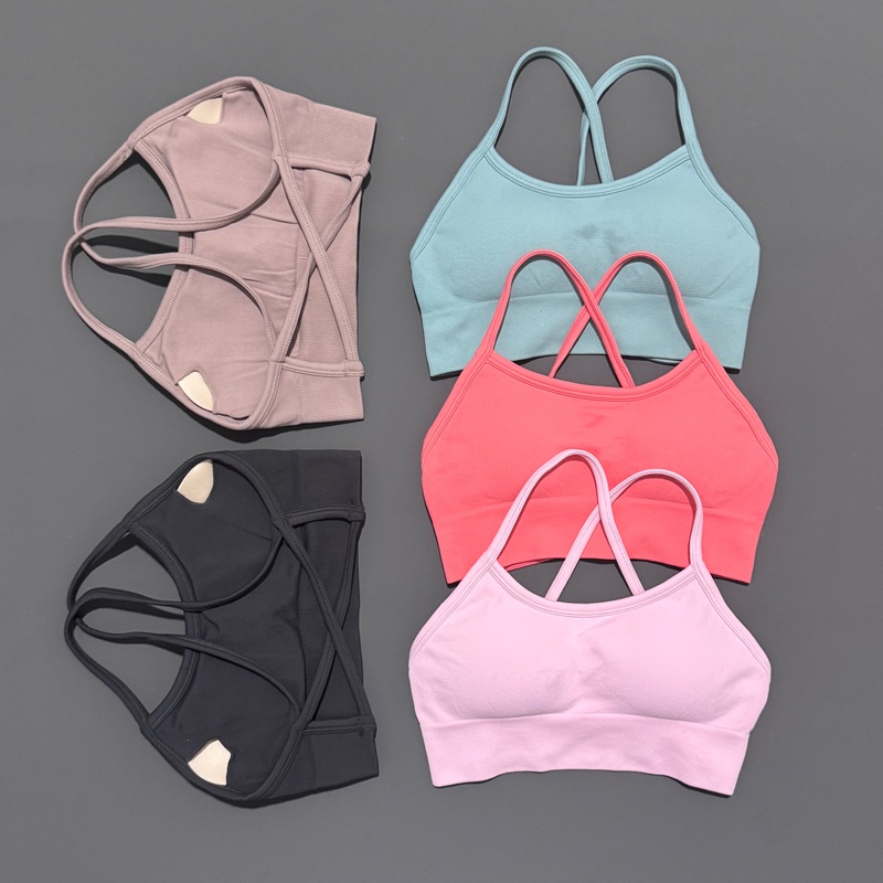Histello バックレススポーツブラ レディース シーム - Yoga Fitness Body のレビューと価格