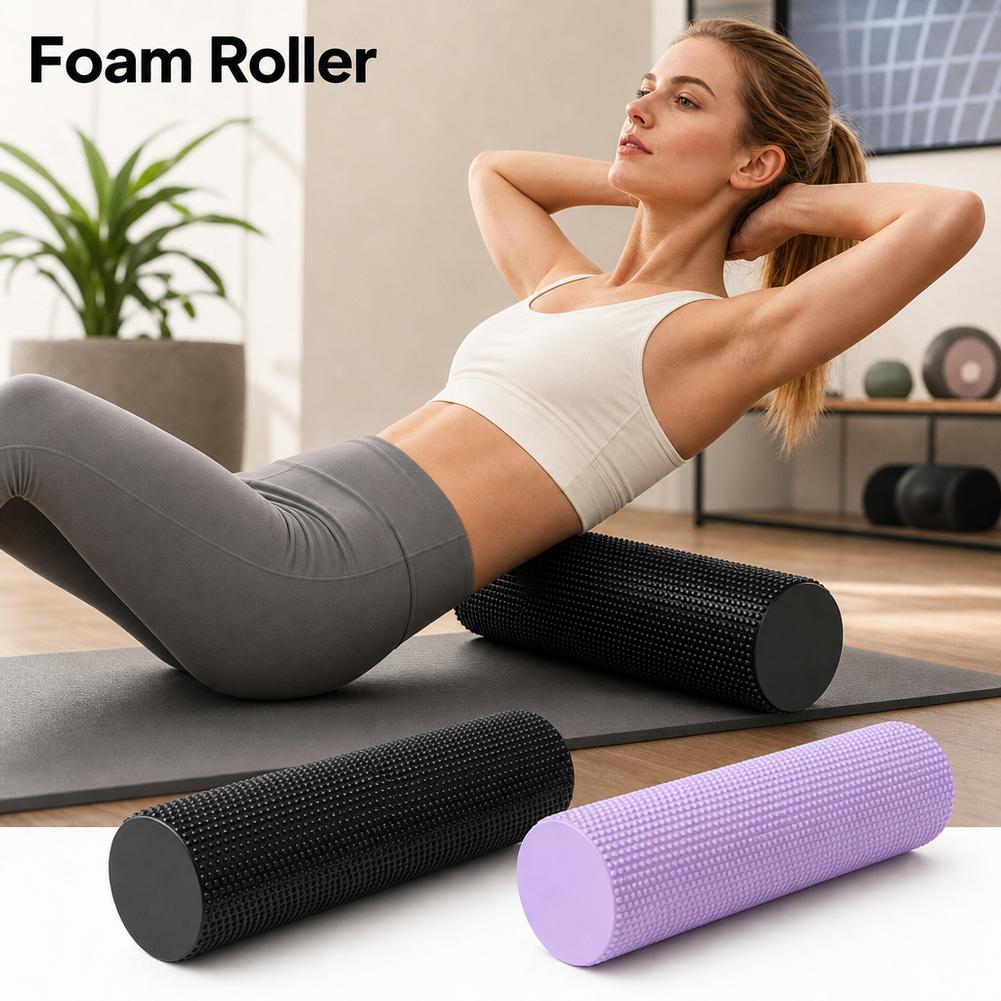 EVAヨガフォームローラー高密度ワークアウトリカバリーボディ - Yoga Fitness Body のレビューと価格
