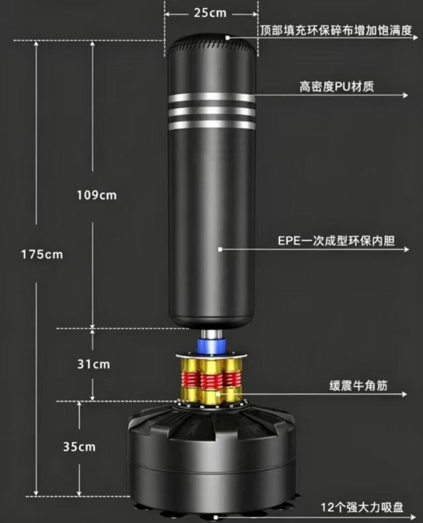 2026年高衝撃吸収ボクシングパンチングバッグジムサンドバッ - Boxing Punching Bag のレビューと価格