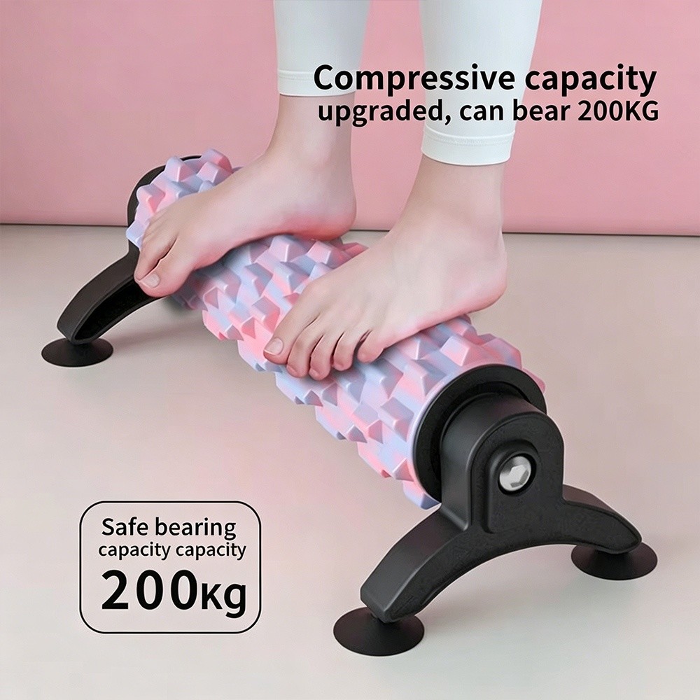 マッサージツール ソリッドフォーム フォームローラー 吸盤付 - Yoga Fitness Massage のレビューと価格